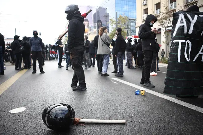 Πορεία για τη δολοφονία Γρηγορόπουλου