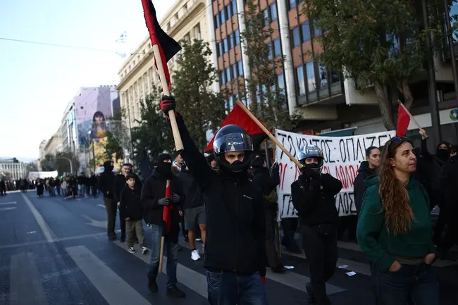 Πορεία για τη δολοφονία Γρηγορόπουλου