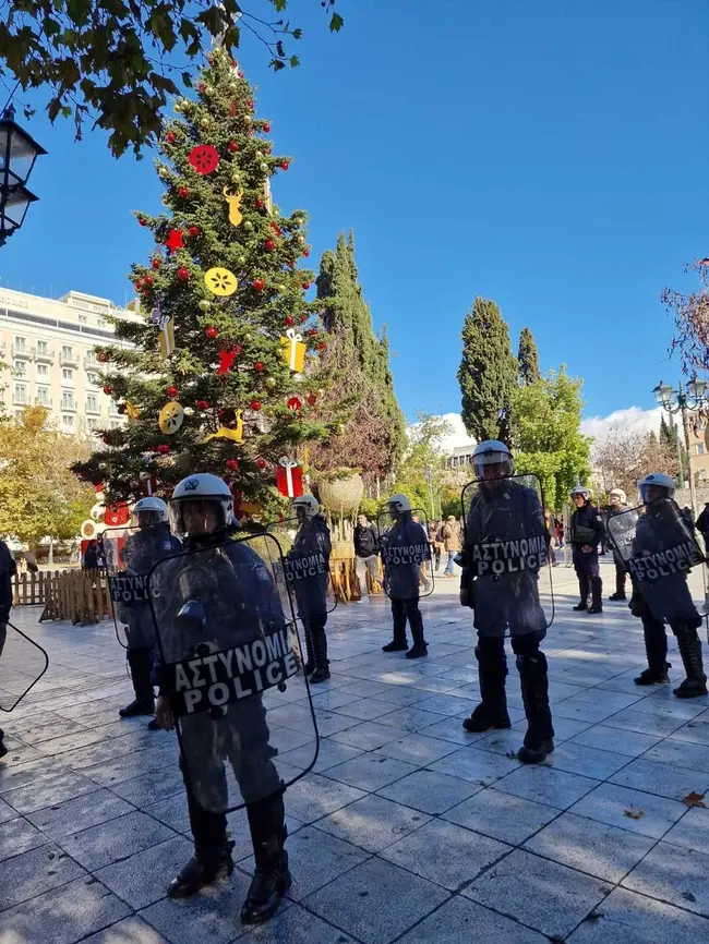 Πορεία για τη δολοφονία Γρηγορόπουλου