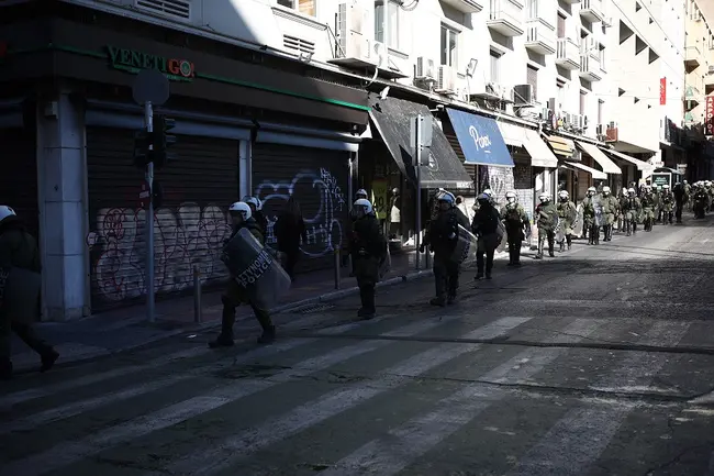 Πορεία για τη δολοφονία Γρηγορόπουλου