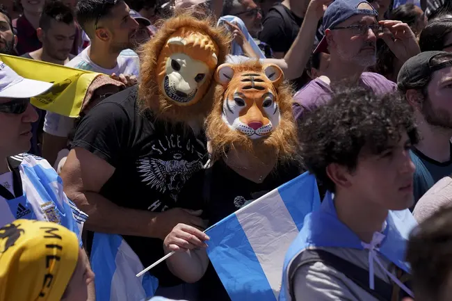 Ορκωμοσία του Χαβιέρ Μιλέι