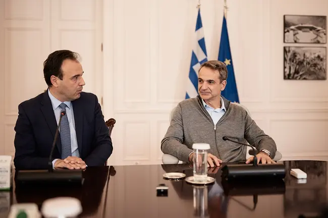 Σύσκεψη υπό τον Μητσοτάκη στο Μέγαρο Μαξίμου
