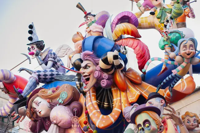 Καρνάβαλοι του Las Fallas στη Βαλένθια