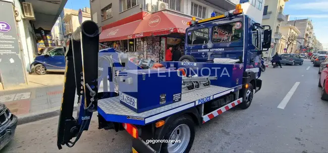 Παράνομο παρκάρισμα στον Βόλο
