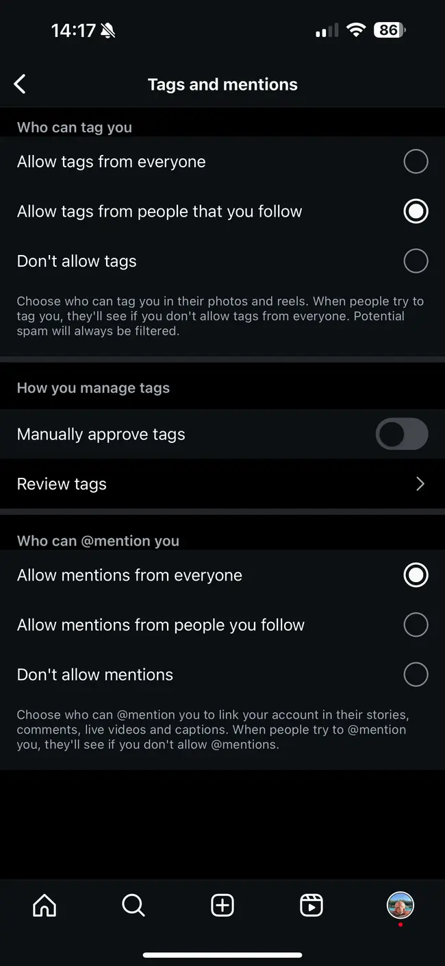 Instagram Πως αφαιρείτε τα tags
