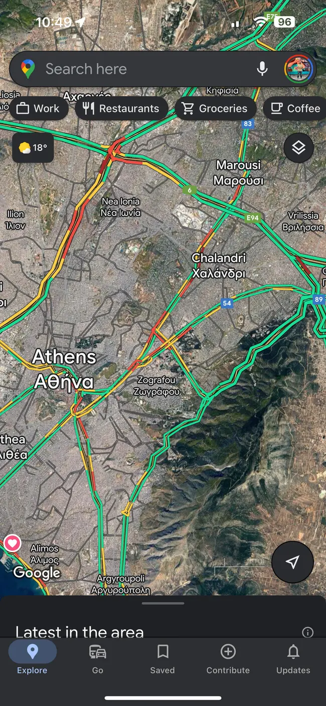 Google Maps Offline