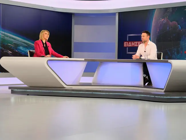 Ο Στέφανος Κασσελάκης στον ΣΚΑΪ