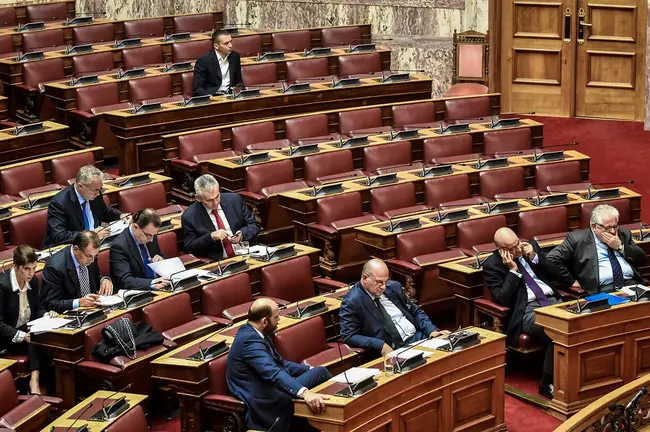 Ο Νίκος Δένδιας και ο Ηλίας Κασιδιάρης