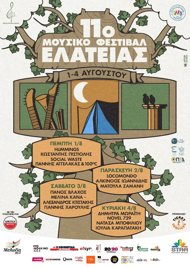 11ο Μουσικό Φεστιβάλ Ελάτειας