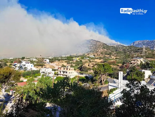 Φωτιά στην Κρήτη
