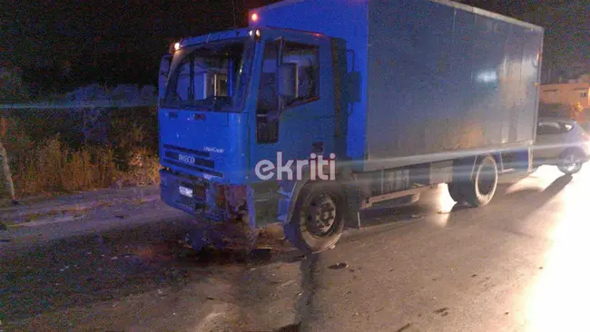 Τροχαίο ατύχημα στην Κρήτη