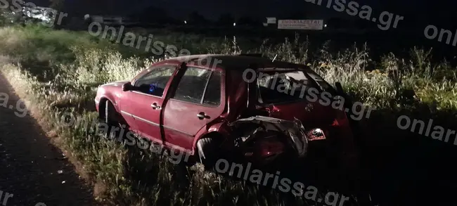Σοβαρό τροχαίο στη Λάρισα
