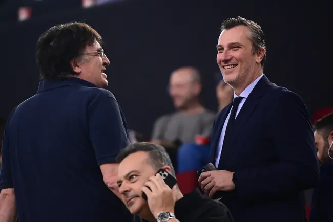 Έδωσε το παρών στον αγώνα μπάσκετ του Ολυμπιακού με τη Φενέρ για τη Euroleague