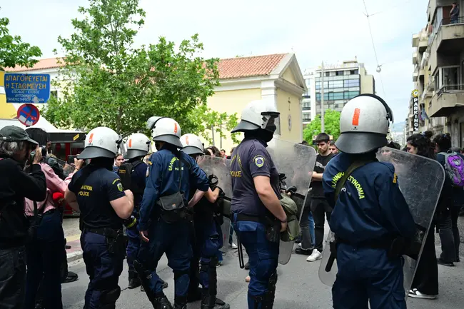 Αστυνομική επιχείρηση στη Νομική Αθηνών