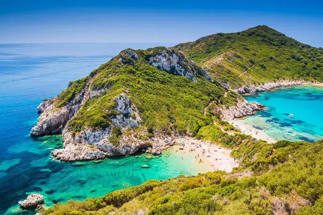 H παραλία Πόρτο Τιμόνι στην Κέρκυρα