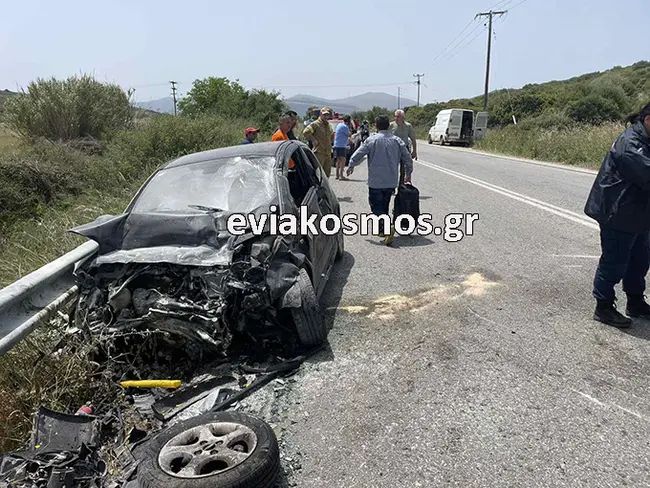 Τροχαίο στην Εύβοια
