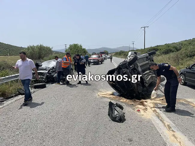 Τροχαίο στην Εύβοια