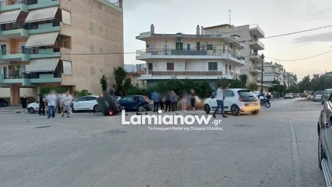 Τροχαίο στη Λαμία