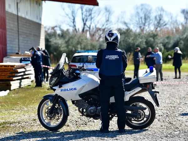 Μοτοσικλετιστής της αστυνομίας