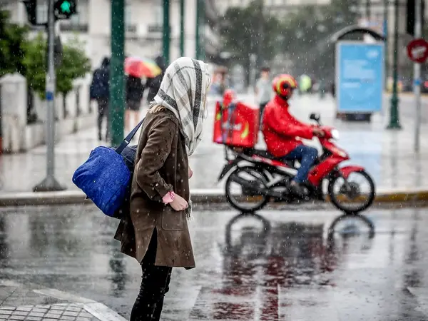 Βροχή στην Αθήνα