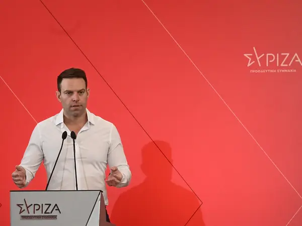 Ο Στέφανος Κασσελάκης στην ΚΕ του ΣΥΡΙΖΑ