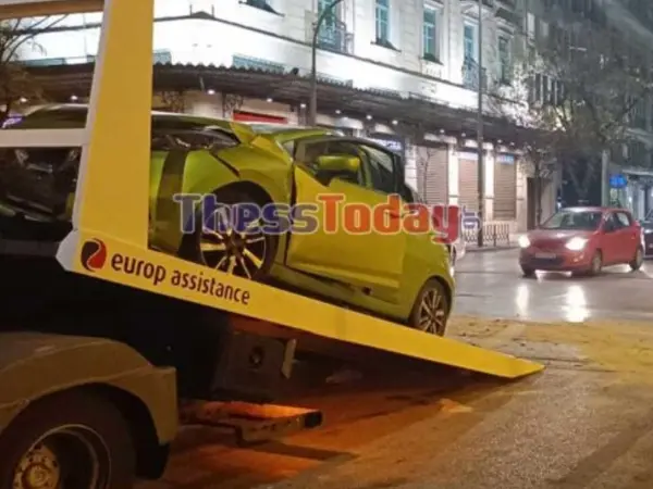 Τροχαίο στη Θεσσαλονίκη