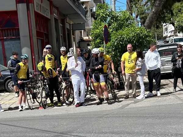 Η Ολυμπιακή Φλόγα στη Νέα Ιωνία