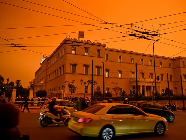 Αφρικανική σκόνη στην Αθήνα