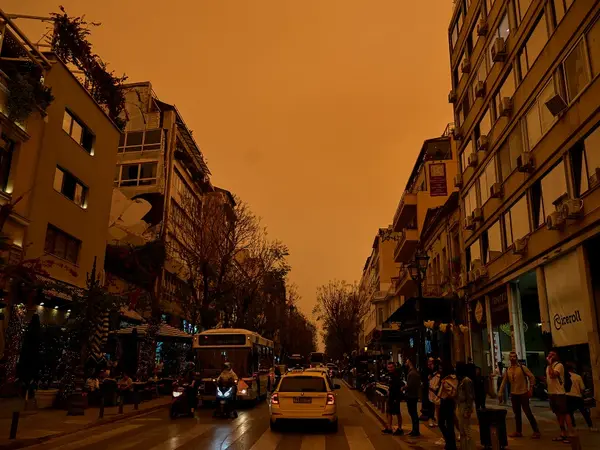 Αφρικανική σκόνη στην Αθήνα