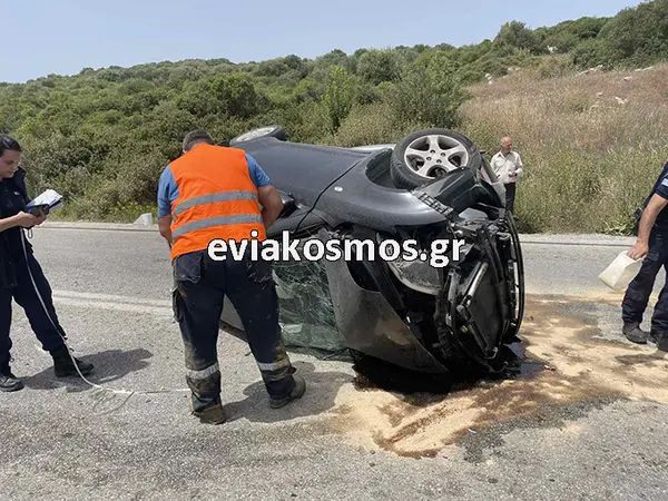 Τροχαίο στην Εύβοια