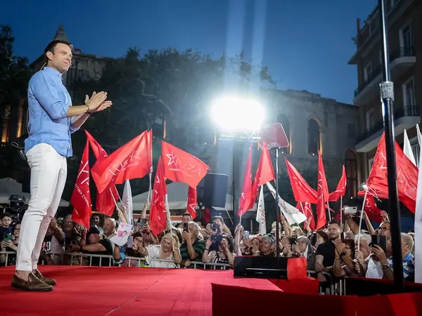 Ο Στέφανος Κασσελάκης στην Κρήτη