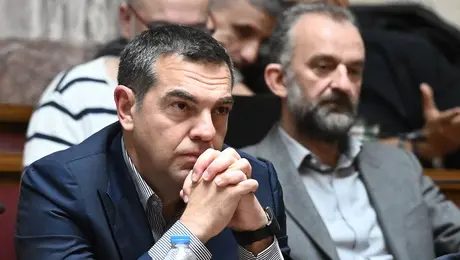 Ο Αλέξης Τσίπρας στη Βουλή