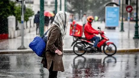 Βροχή στην Αθήνα