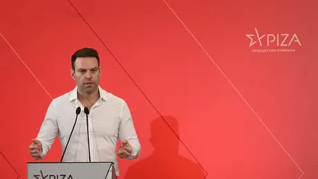 Ο Στέφανος Κασσελάκης στην ΚΕ του ΣΥΡΙΖΑ