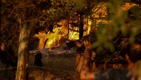 Κατάσβεσης φωτιάς από την Πυροσβεστική