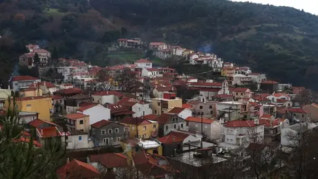 Το χωριό Στενή στην Εύβοια