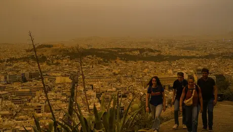 Αφρικάνικη σκόνη στην Αθήνα