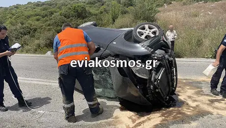 Τροχαίο στην Εύβοια