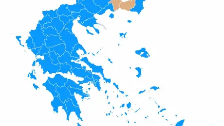 Ο χάρτης των εκλογών